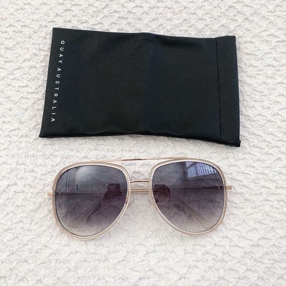 Quay Australia Accessories - QUAY All In Aviator Sunglasses